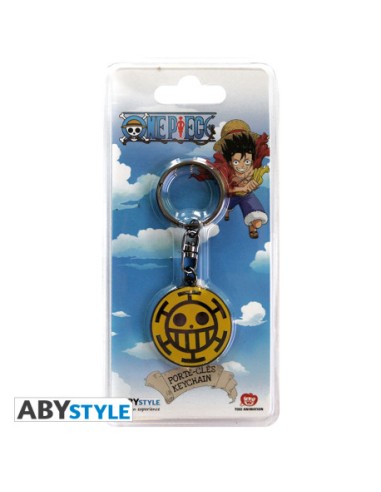 ONE PIECE LLAVERO TRAFALGAR LOGO  3700789215202 ONE PIECE LLAVERO TRAFALGAR LOGO  3700789215202