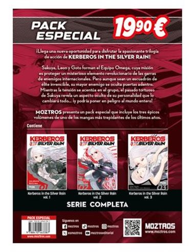PACK ESPECIAL KERBEROS IN THE SILVER RAIN PACK ESPECIAL KERBEROS IN THE SILVER RAIN