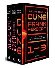 ESTUCHE LAS CRONICAS DE DUNE (DUNE, EL MESIAS DE DUNE E HIJOS DE DUNE)  (BOLSILLO)
