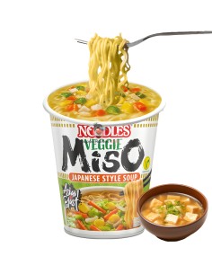 Sopa de Noodles Nissin miso con vegetales 67g 5997523315498 Sopa de Noodles Nissin miso con vegetales 67g 5997523315498