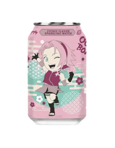 Refresco Ocean Bomb Naruto Sabor Lychi  4712966543502