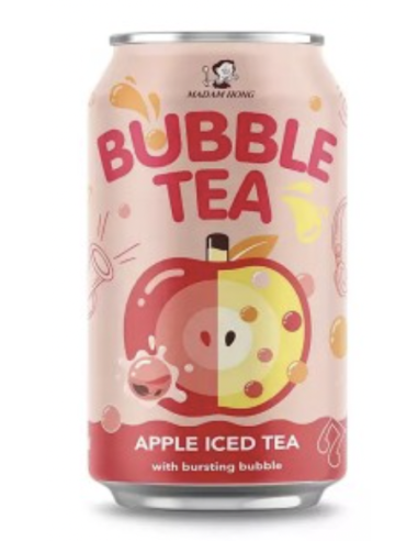 Bebida de Bubble Tea Sabor Manzana 340ml 4711115020062