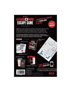 LA CASA DE PAPEL ESCAPE GAME OBJETIVO  9788418100925 LA CASA DE PAPEL ESCAPE GAME OBJETIVO  9788418100925