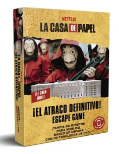 LA CASA DE PAPEL ESCAPE GAME EL ATRACO DEFINITIVO  8421728566234