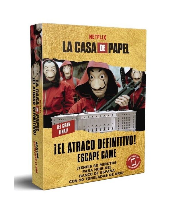 LA CASA DE PAPEL ESCAPE GAME EL ATRACO DEFINITIVO  8421728566234