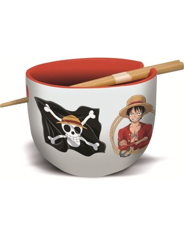 CUENCO RAMEN CON PALILLOS ONE PIECE CLASSIC 8412497013401 CUENCO RAMEN CON PALILLOS ONE PIECE CLASSIC 8412497013401