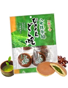 Dorayaki Ichiefoods sabor a matcha Yame y red beans 115g  4935958861716 Dorayaki Ichiefoods sabor a matcha Yame y red beans 115g  4935958861716