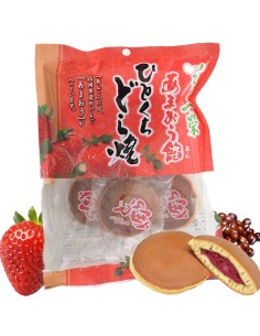 Dorayaki Ichiefoods sabor fresa y red beans 115g  4935958861372 Dorayaki Ichiefoods sabor fresa y red beans 115g  4935958861372