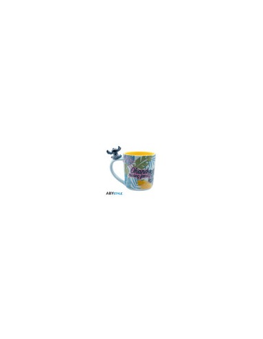 TAZA ASA 3D STITCH HAWAIANO DISNEY  23665361140478 TAZA ASA 3D STITCH HAWAIANO DISNEY  23665361140478