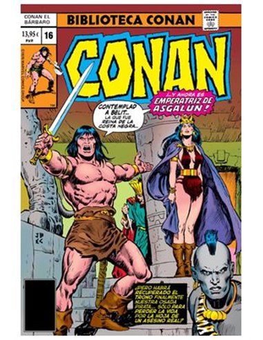 BIBLIOTECA CONAN. CONAN EL BARBARO 16  1978-79 BIBLIOTECA CONAN. CONAN EL BARBARO 16  1978-79