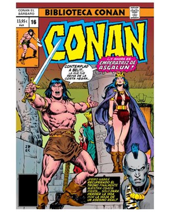 BIBLIOTECA CONAN. CONAN EL BARBARO 16  1978-79