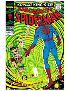 BIBLIOTECA MARVEL EL ASOMBROSO SPIDERMAN 13. 1968 BIBLIOTECA MARVEL EL ASOMBROSO SPIDERMAN 13. 1968
