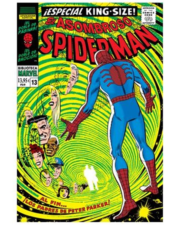 BIBLIOTECA MARVEL EL ASOMBROSO SPIDERMAN 13. 1968