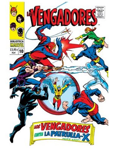 BIBLIOTECA MARVEL 94. LOS VENGADORES 10 1968 BIBLIOTECA MARVEL 94. LOS VENGADORES 10 1968