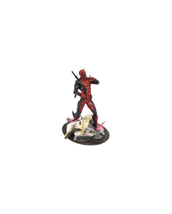 FIGURA DEADPOOL TACO TRUCK DIORAMA PVC 25 CM MARVEL GALLERY RE-RUN 0699788832400