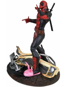 FIGURA DEADPOOL TACO TRUCK DIORAMA PVC 25 CM MARVEL GALLERY RE-RUN 0699788832400