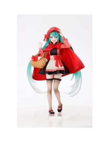 FIGURA HATSUNE MIKU LITTLE RED RIDING VER. HOOD WONDERLAND 0840342402939 FIGURA HATSUNE MIKU LITTLE RED RIDING VER. HOOD WONDERLAND 0840342402939