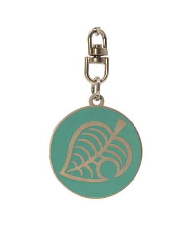 LLAVERO LOGOTIPO HOJA ANIMAL CROSSING 3665361155348 LLAVERO LOGOTIPO HOJA ANIMAL CROSSING 3665361155348