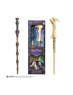 PACK VARITAS DUMBLEDORE SAUCO Y VOLDEMORT REPLICAS 31 CM HARRY POTTER  0849421011697
