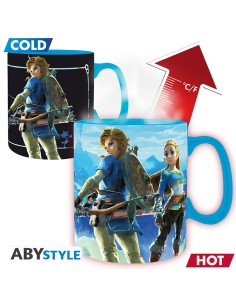 LA LEYENDA DE ZELDA - Taza termosensible - 460 ml - BreathTheWild  3665361159834