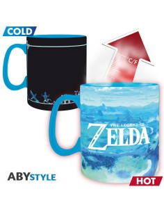 LA LEYENDA DE ZELDA - Taza termosensible - 460 ml - BreathTheWild  3665361159834