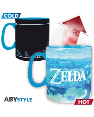 LA LEYENDA DE ZELDA - Taza termosensible - 460 ml - BreathTheWild  3665361159834