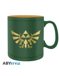 LA LEYENDA DE ZELDA - Taza - 460 ml - Insignia de Hyrule  3665361155447
