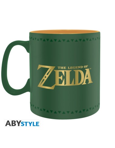 LA LEYENDA DE ZELDA - Taza - 460 ml - Insignia de Hyrule  3665361155447 LA LEYENDA DE ZELDA - Taza - 460 ml - Insignia de Hyrule  3665361155447