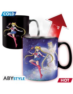 SAILOR MOON - Taza termosensible - 460 ml - Sailor & Chibi  3665361157441
