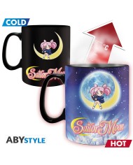 SAILOR MOON - Taza termosensible - 460 ml - Sailor & Chibi  3665361157441