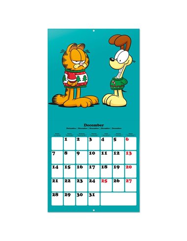 CALENDARIO 2026 30X30 GARFIELD