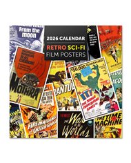 CALENDARIO 2026 30X30 CIENCIA FICCION RETRO