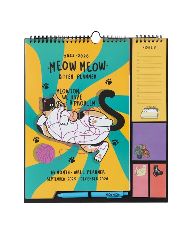 PLANNER 2025/2026 MEOW MEOW