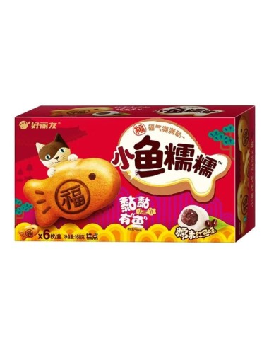 Pastelito Orion Pez con Frijol Rojo 16/168g 692097802320