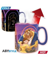 DISNEY - Taza termosensible - 460 ml - La Bella y la Bestia, 3665361158677