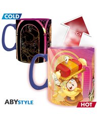 DISNEY - Taza termosensible - 460 ml - La Bella y la Bestia