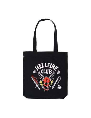 BOLSO DE TELA STRANGER THINGS HELLFIRE CLUB  8435497283186