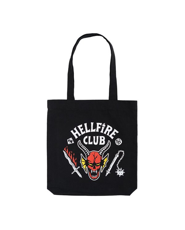 BOLSO DE TELA STRANGER THINGS HELLFIRE CLUB  8435497283186