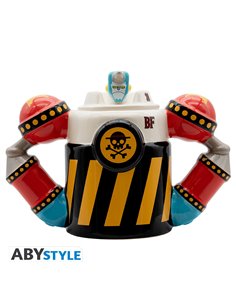 ONE PIECE - Taza 3D - Iron Pirate Franky Shogun 3665361150305