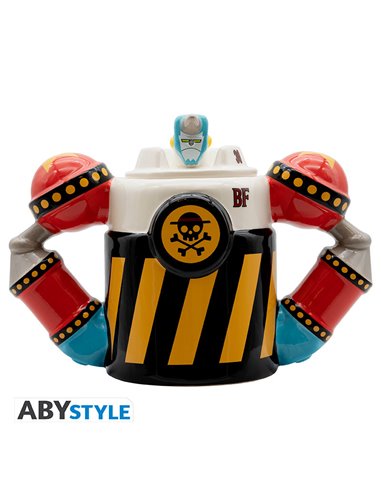 ONE PIECE - Taza 3D - Iron Pirate Franky Shogun 3665361150305