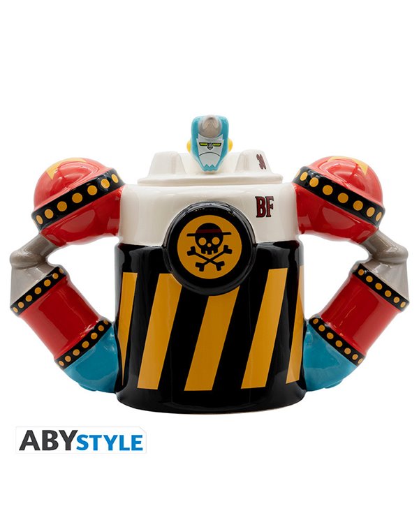 ONE PIECE - Taza 3D - Iron Pirate Franky Shogun 3665361150305