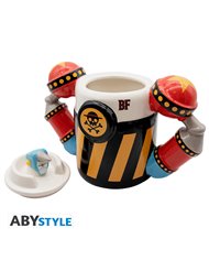 ONE PIECE - Taza 3D - Iron Pirate Franky Shogun 3665361150305