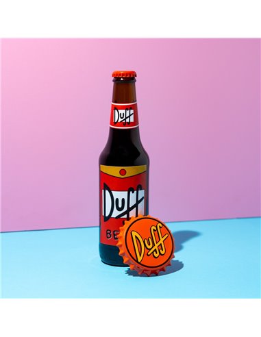 IMAN CON ABREBOTELLAS THE SIMPSONS CERVEZA DUFF