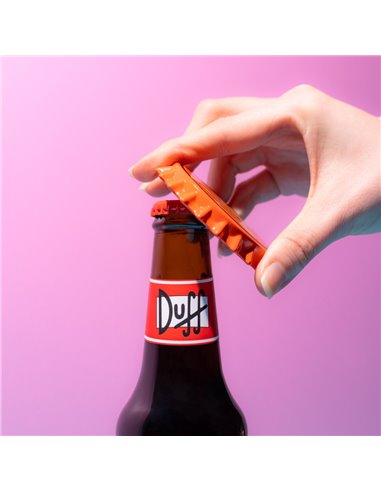 IMAN CON ABREBOTELLAS THE SIMPSONS CERVEZA DUFF