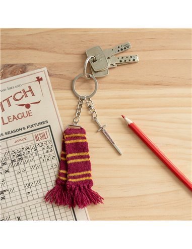 LLAVERO HARRY POTTER BUFANDA GRYFFINDOR