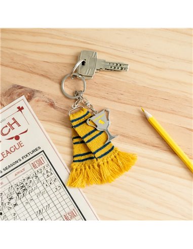 LLAVERO HARRY POTTER BUFANDA HUFFLEPUFF