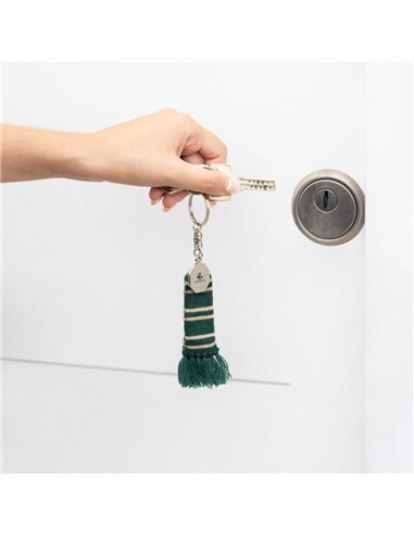 LLAVERO HARRY POTTER BUFANDA SLYTHERIN