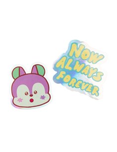 GRUPO ERIK,,8435747817192,PACK 2 PEGATINAS VINILO BT21 THE JOURNEY TATA,