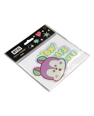 PACK 2 PEGATINAS VINILO BT21 THE JOURNEY MANG