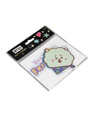 PACK 2 PEGATINAS VINILO BT21 THE JOURNEY RJ